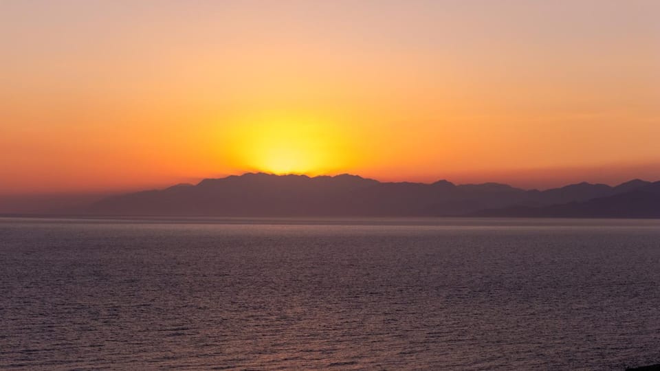 Sea view, Sunset