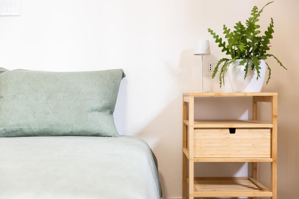 Bed, Living room, Photo of the whole room, Seating area, Bedroom