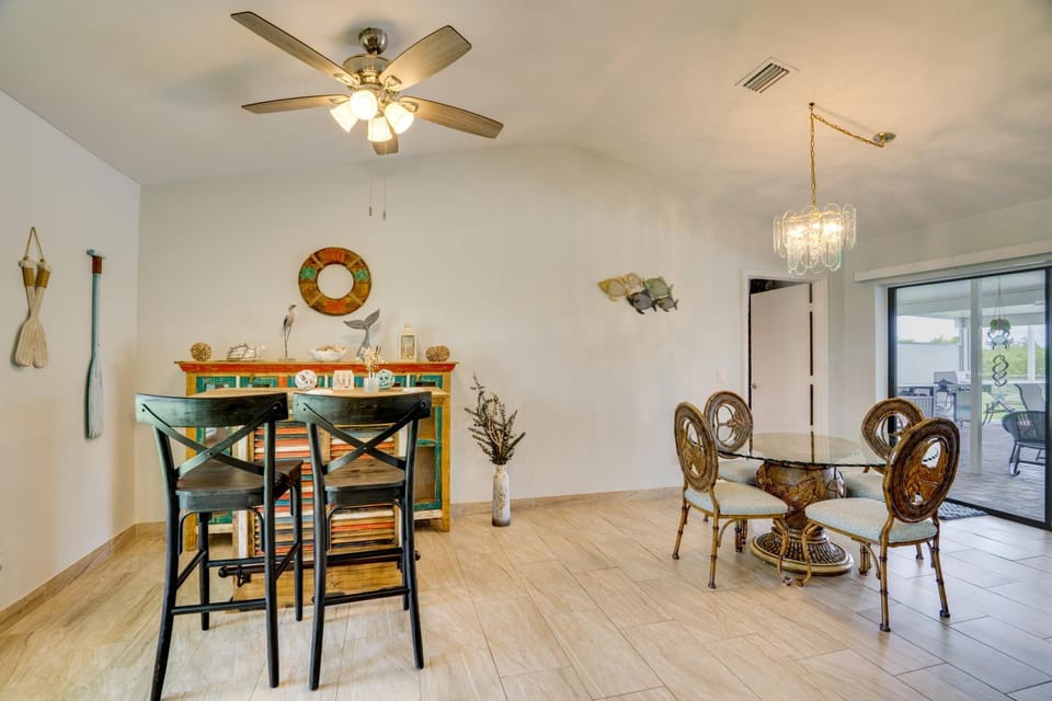 On Preserved Land w/ Pool & Trails! Cape Coral Gem House in Cape Coral