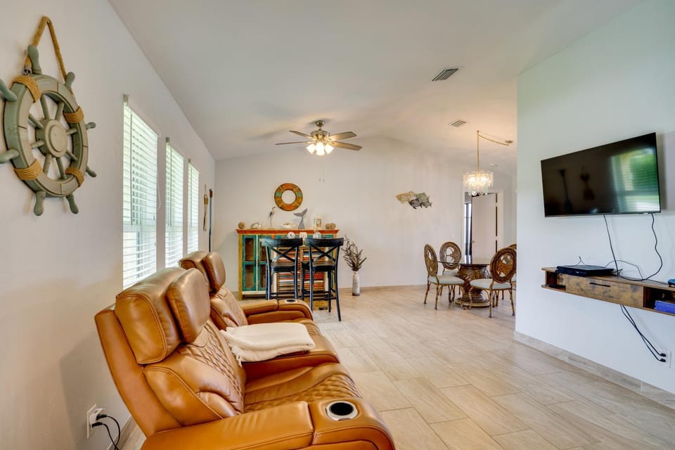 On Preserved Land w/ Pool & Trails! Cape Coral Gem House in Cape Coral