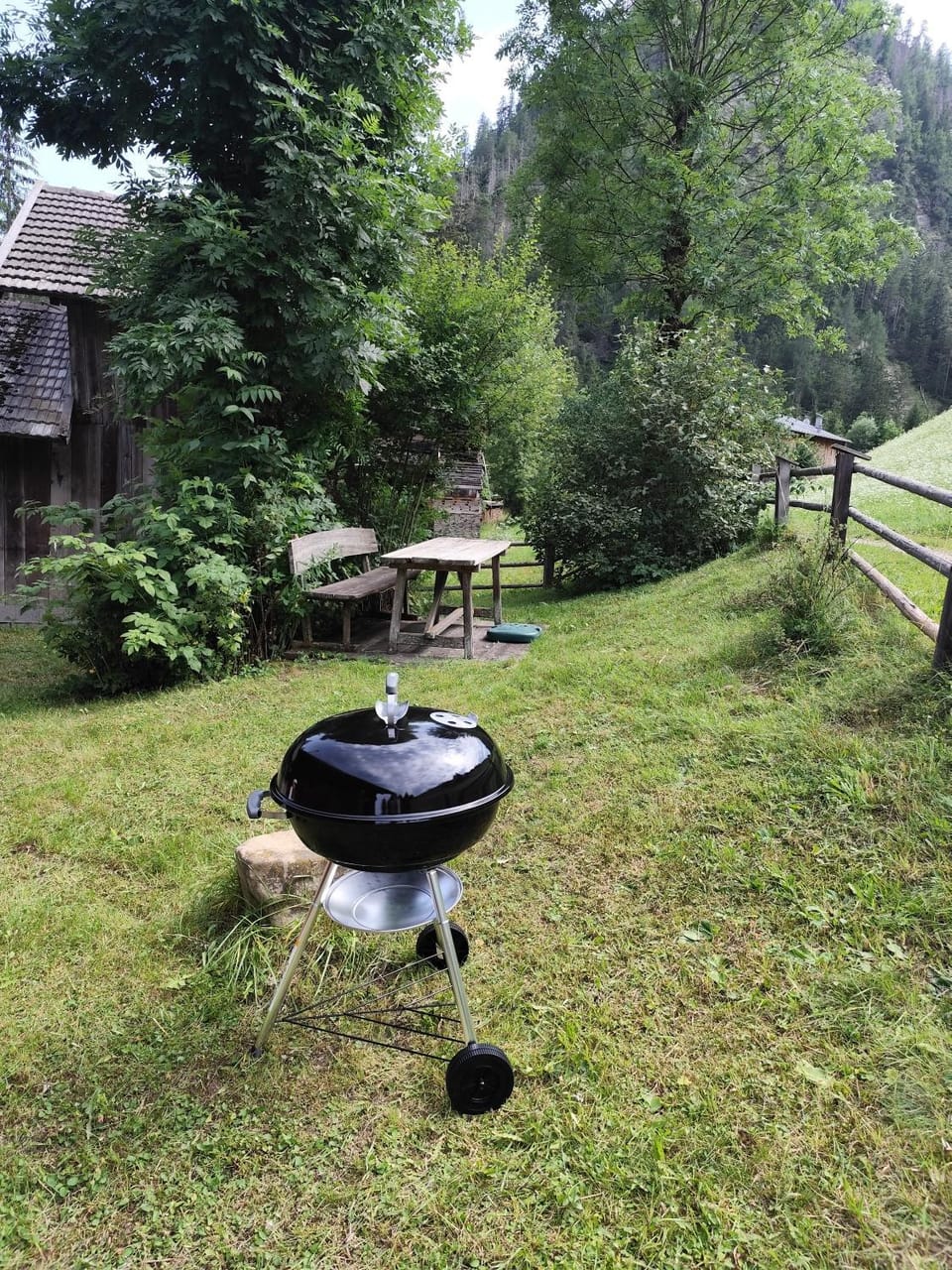 Day, Natural landscape, BBQ facilities, Garden, Dining area, Garden view