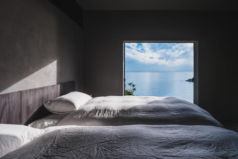 Bed, Natural landscape, Bedroom
