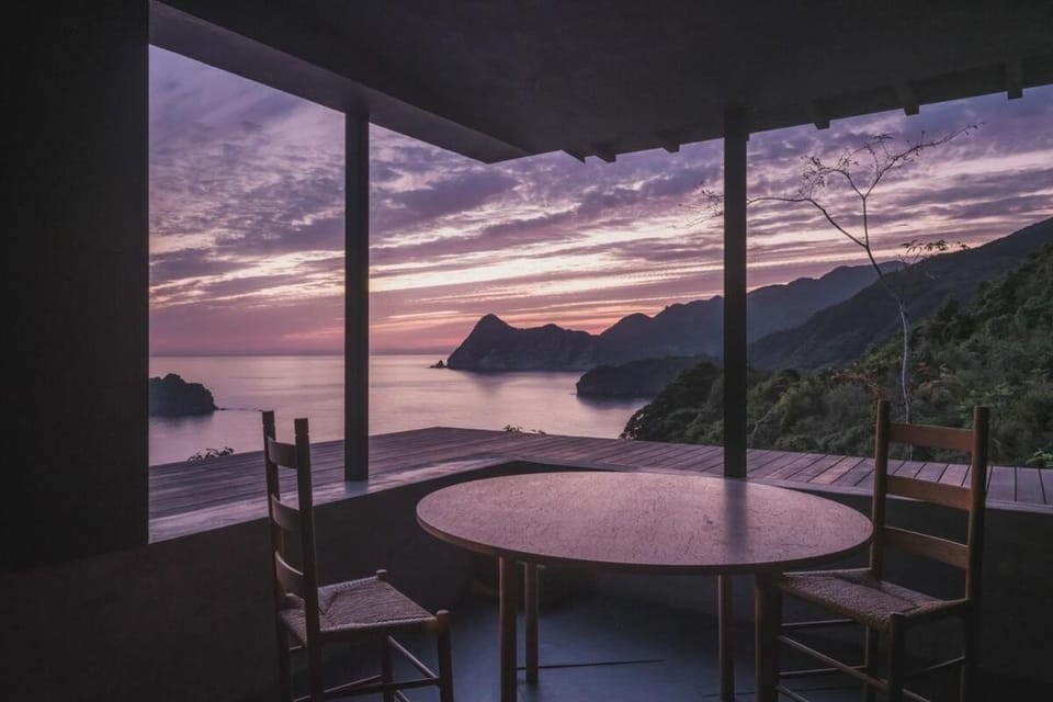 Natural landscape, View (from property/room), Sea view, Sunset