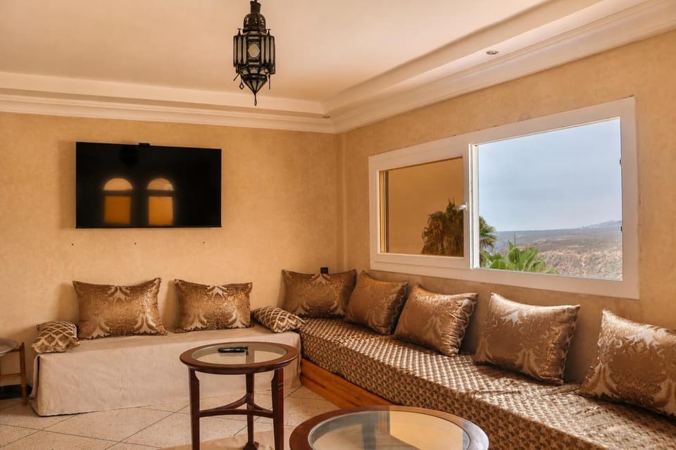 3 Bed Seaview Apartment Roof Terrace Apartment in Morocco