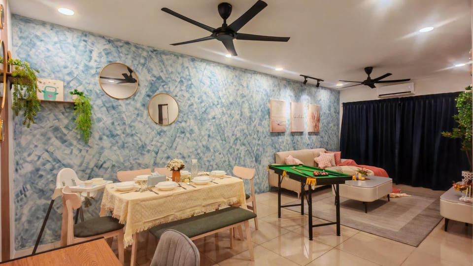 MHA410 Ipoh Manhattan Premium Family Suite 3R2B 8pax PoolTable Game Console Waterpark by City Home Empire Apartment in Ipoh
