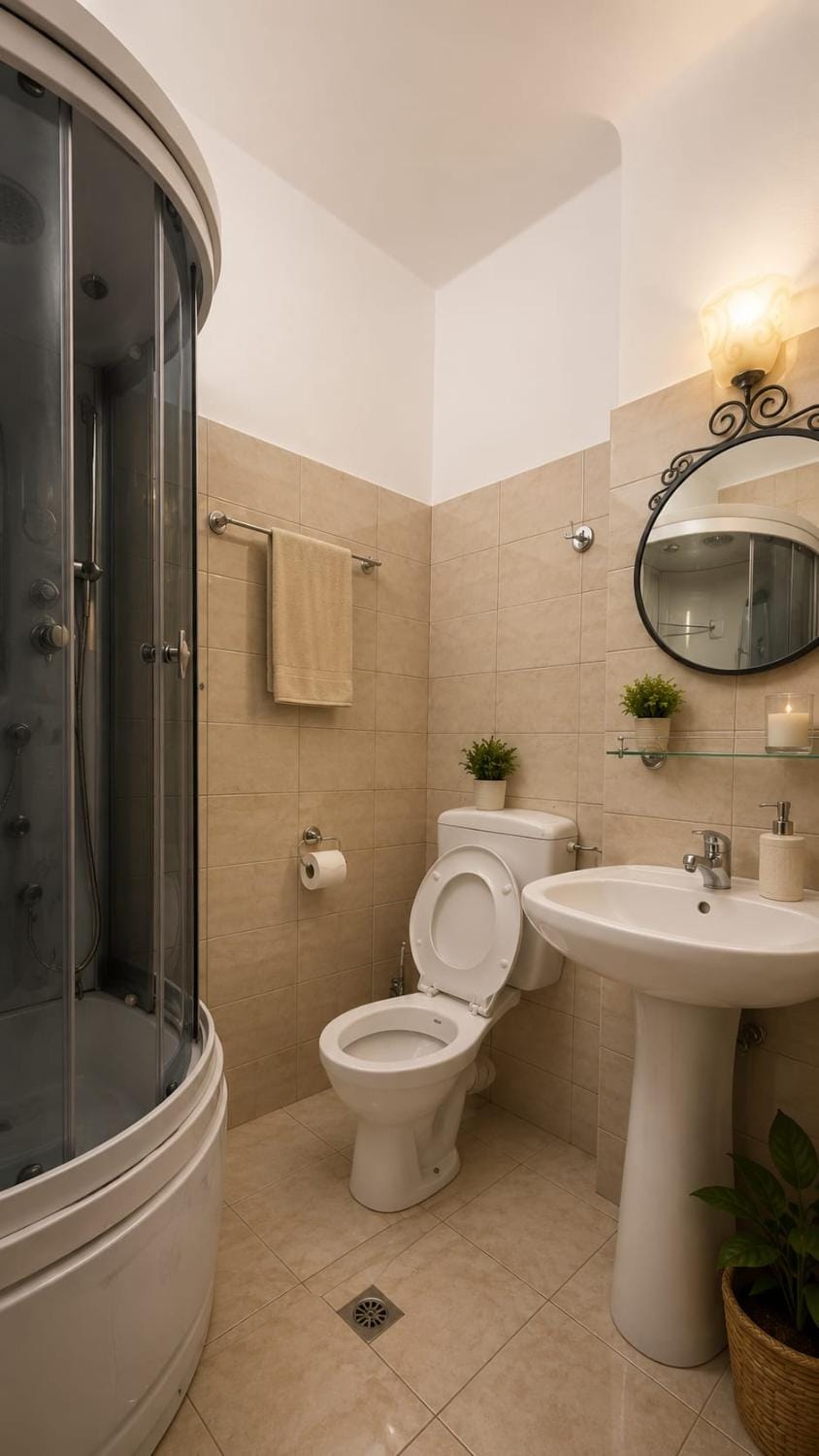 Shower, Toilet, Bathroom