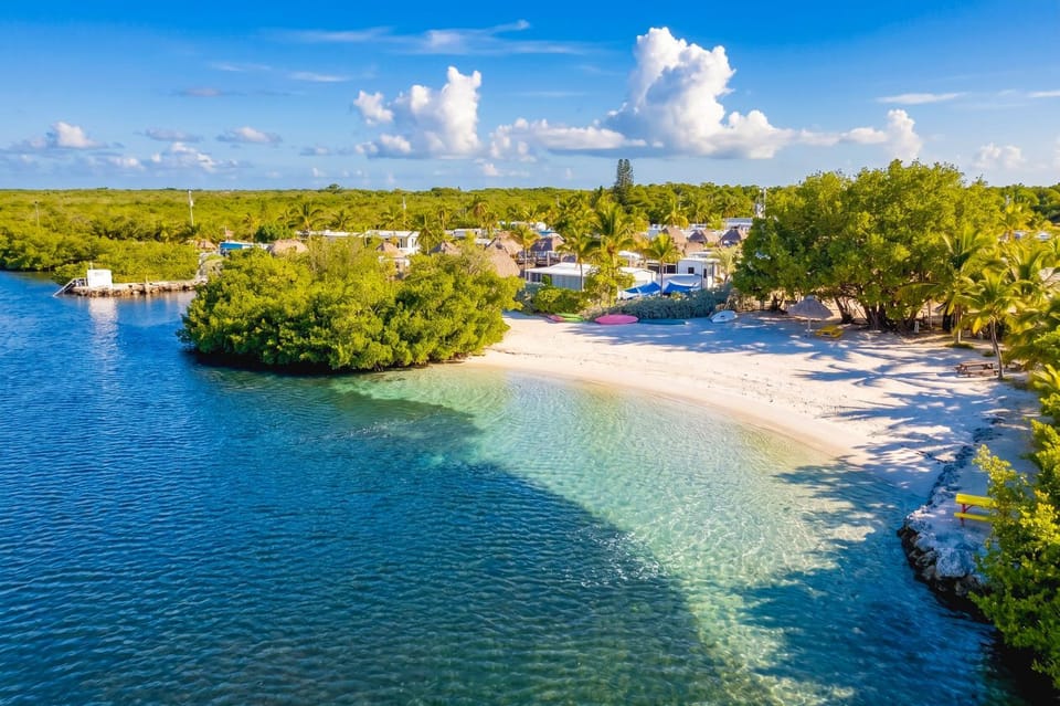 Key Largo Tiny House, Marina, Beach, and Pool Access Campground/ 
RV Resort in Key Largo
