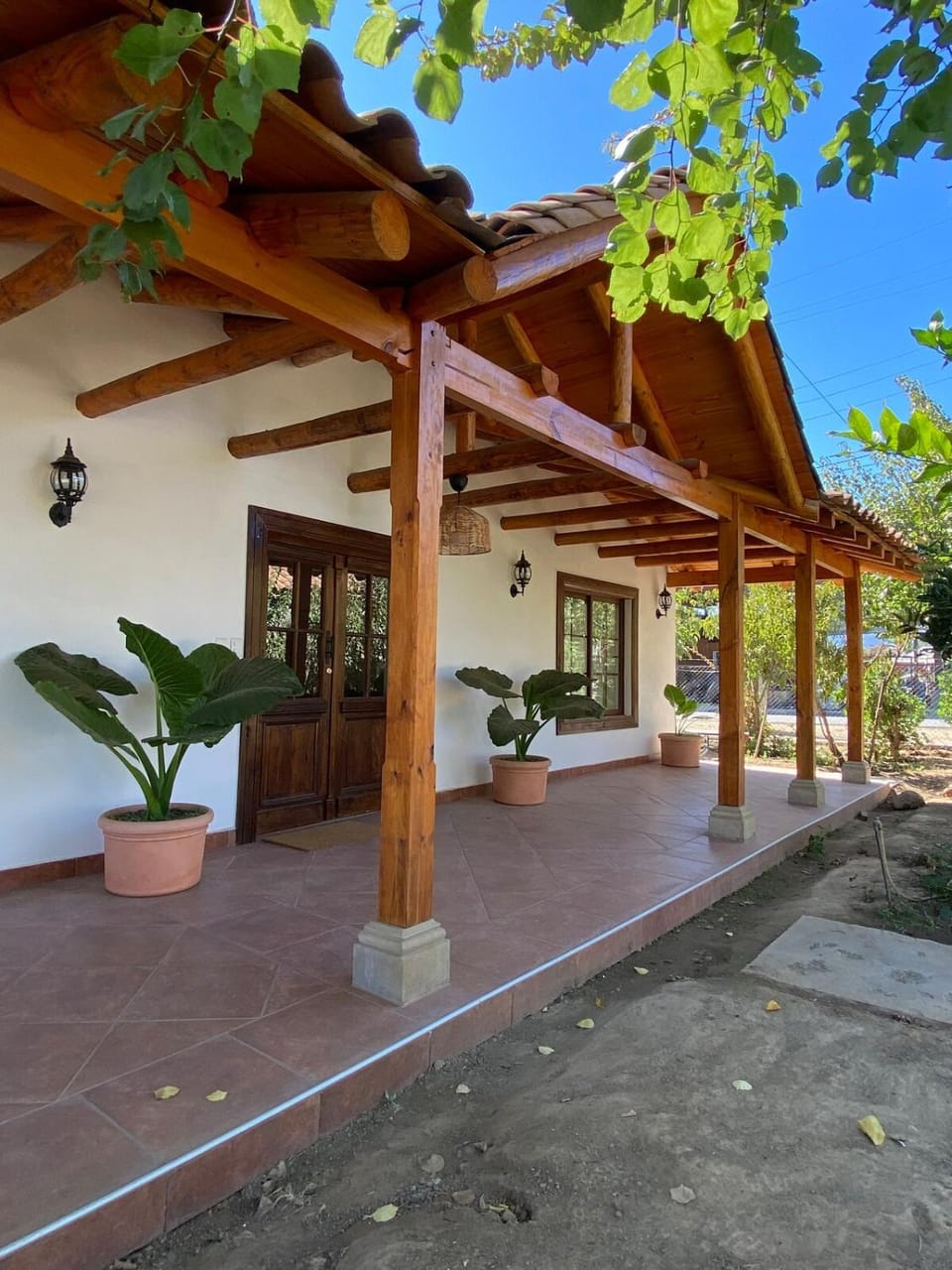 Property building, Patio