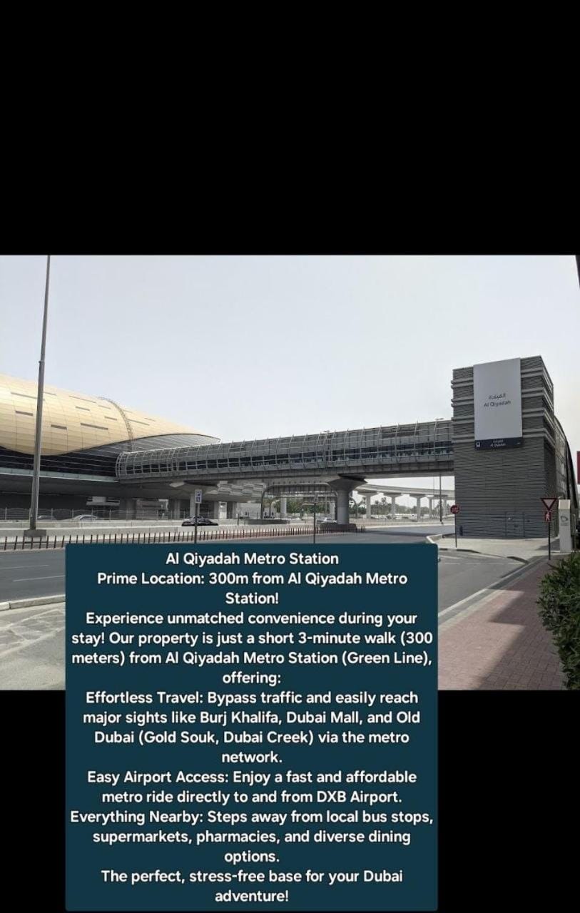 Alqiyadah Metro Station kayan royal male apartment Apartment in Al Sharjah