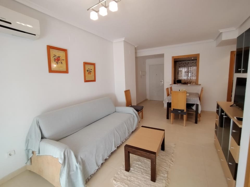 Living room, Dining area, air conditioner