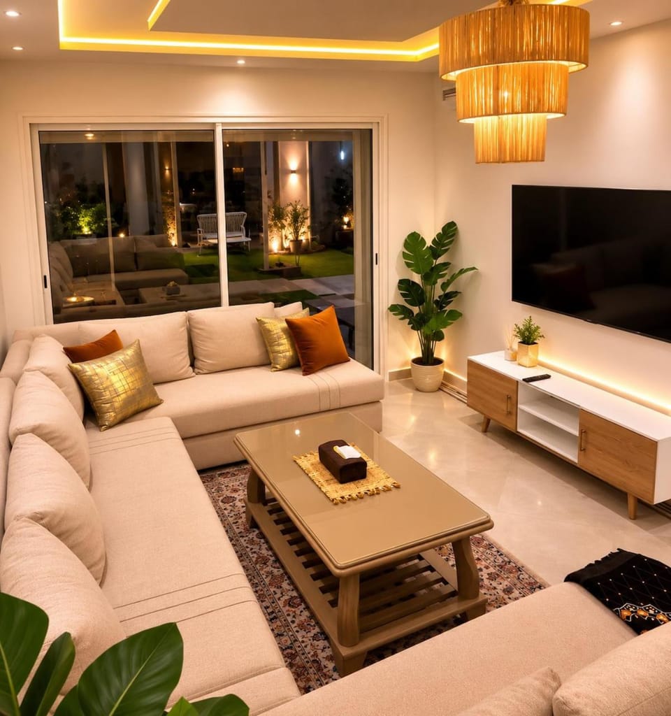 Pool View Apartment Gated Residence Apartment in Casablanca-Settat