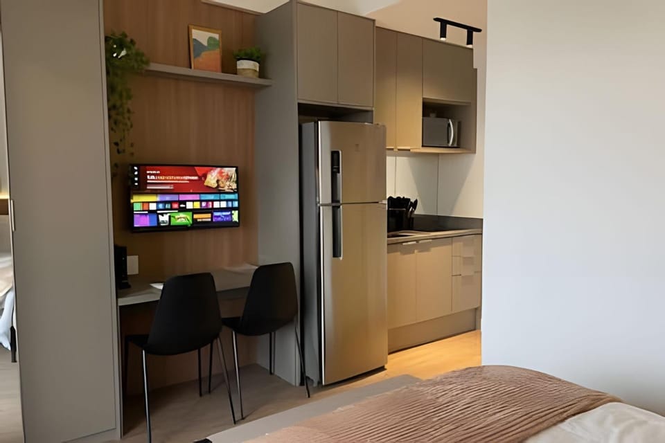 Prédio com lazer completo em Pinheiros Apartment in Sao Paulo City