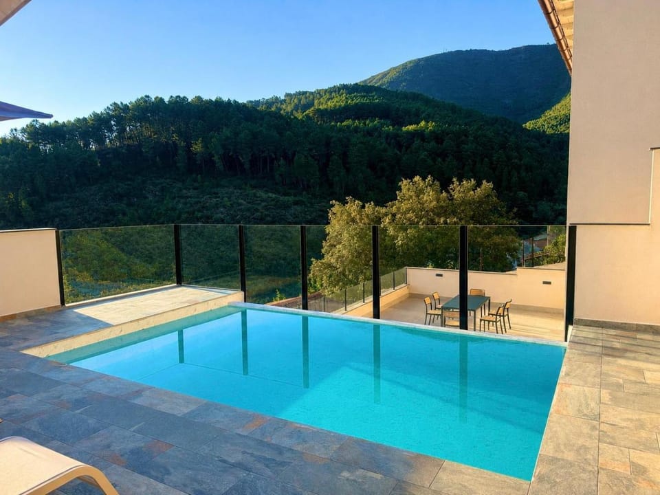 Natural landscape, Mountain view, Pool view, Swimming pool