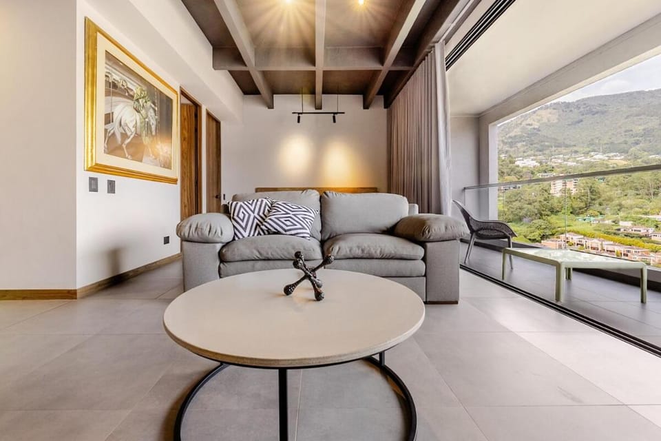 Living room, Mountain view
