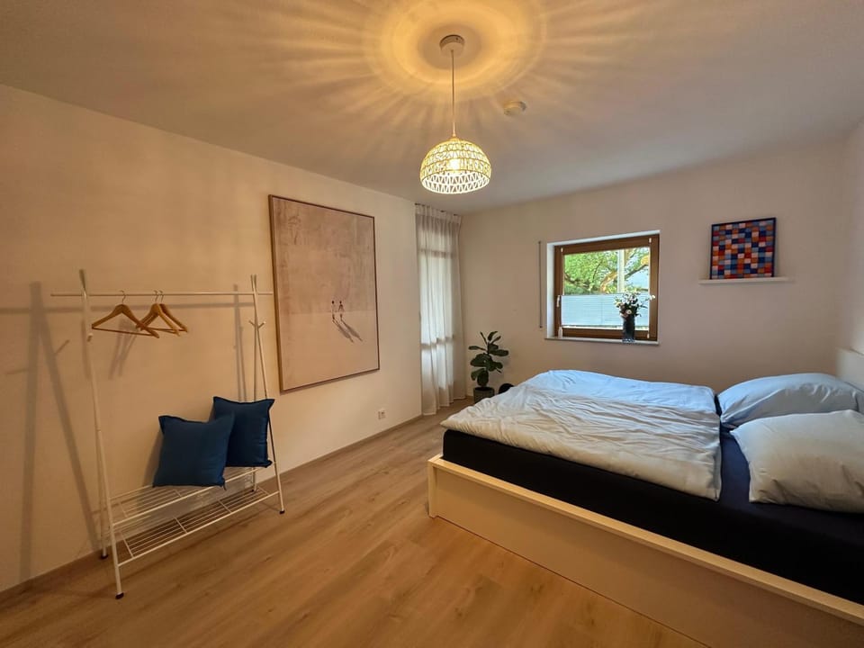 Bed, Photo of the whole room, Bedroom, wardrobe