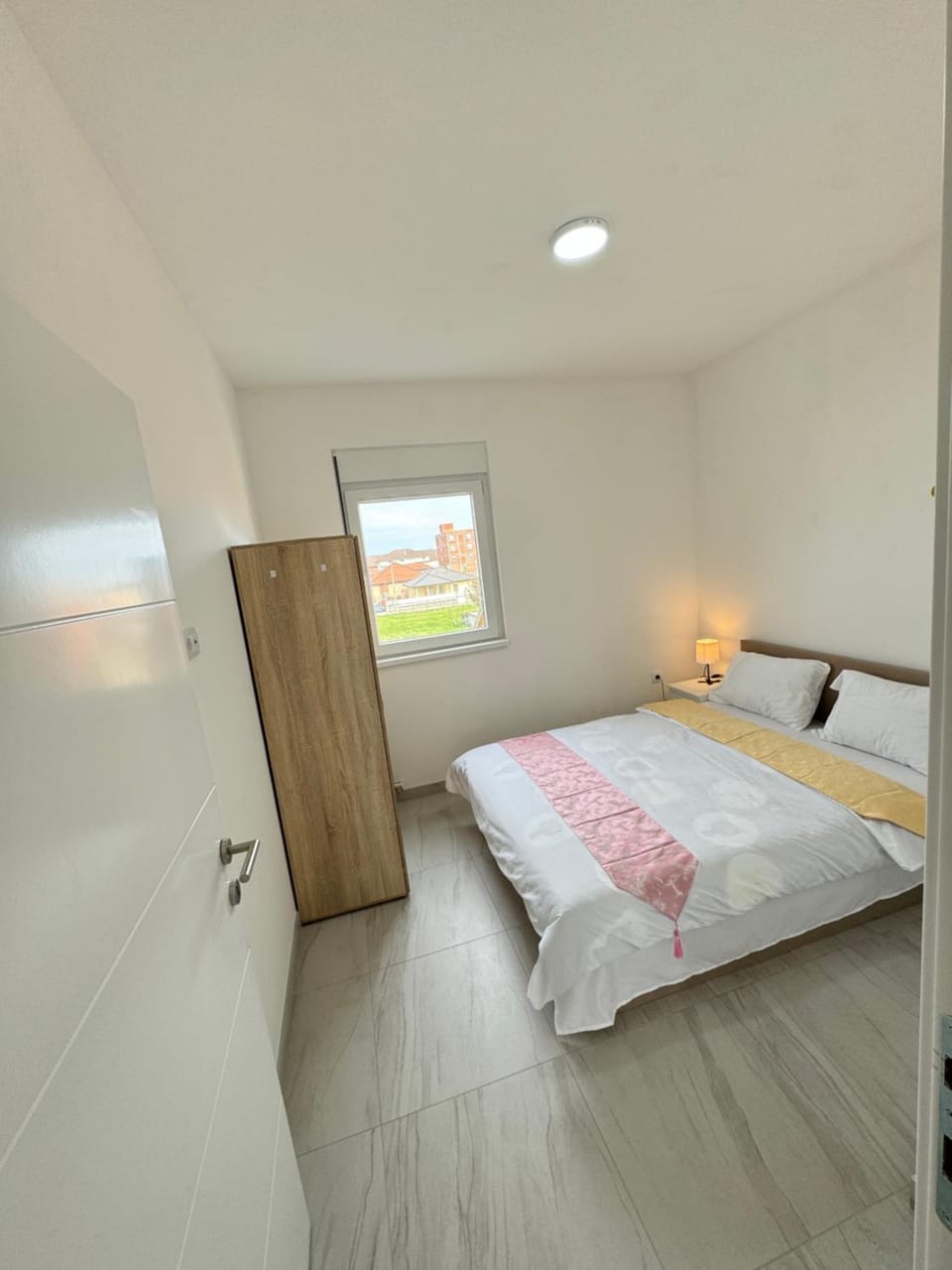 Luxury apartment just 5 minutes from Belgrade Airport featuring a large TV two bedrooms and a swimming pool Apartment in Belgrade