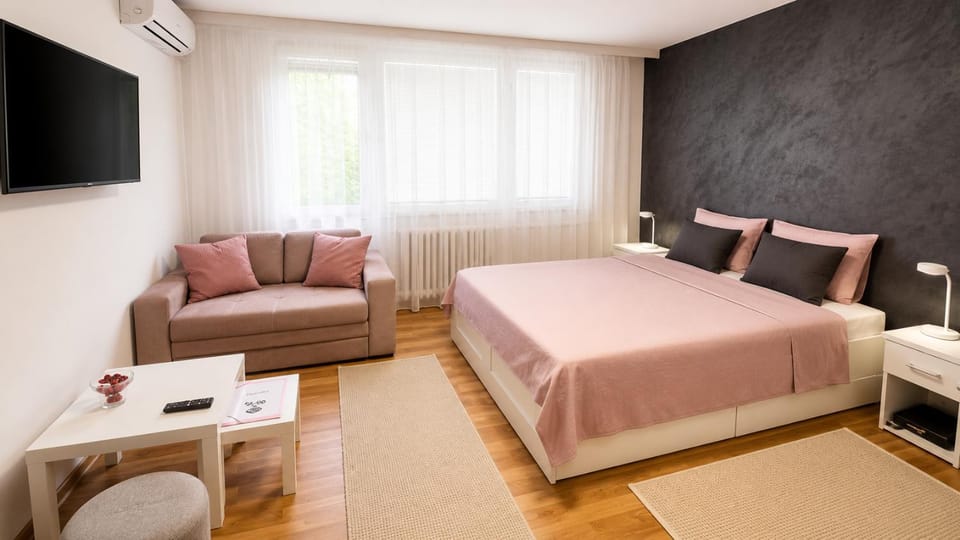 TV and multimedia, Photo of the whole room, Bedroom, air conditioner