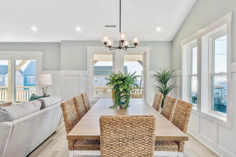 Ocean Oasis is Dog Friendly with Ocean Views & an Elevator House in Surf City