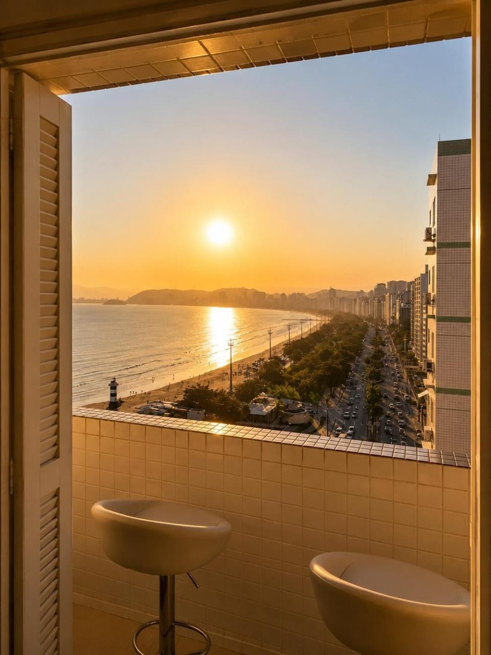 Sea view, Sunset