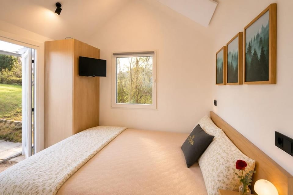 Communal lounge/ TV room, Bed, TV and multimedia, Photo of the whole room, Evening entertainment, Bedroom