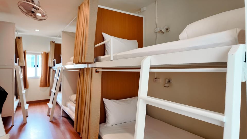 Photo of the whole room, bunk bed