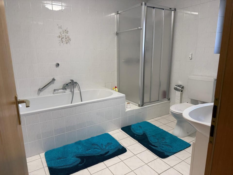 Bathroom, Living room