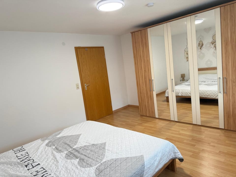 Property building, Living room, Bedroom