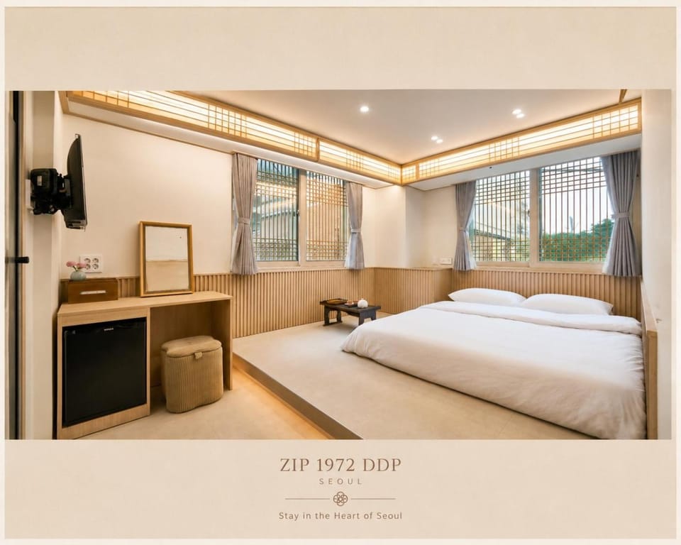 ZIP 1972 DDP, 2F, two-min from airport bus station 4-min from DDP subway station Hotel in Seoul