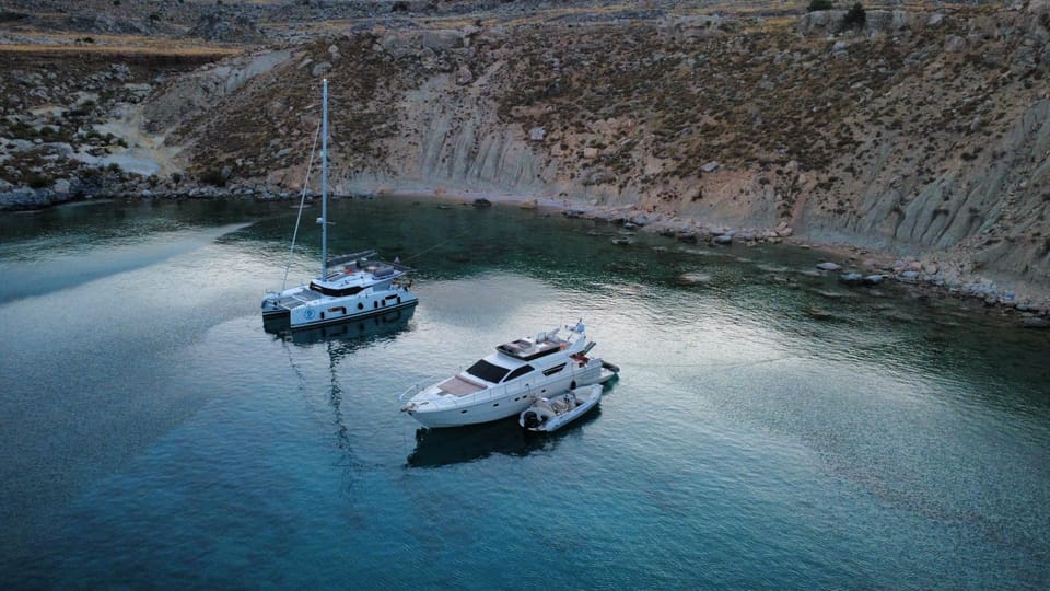 The Duke Superyacht - LINDIAN Docked boat in Decentralized Administration of the Aegean