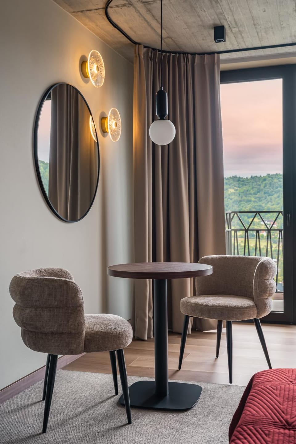 Seating area, Mountain view