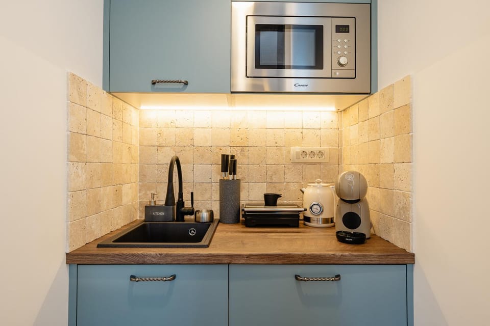 Coffee/tea facilities, Kitchen or kitchenette, toaster