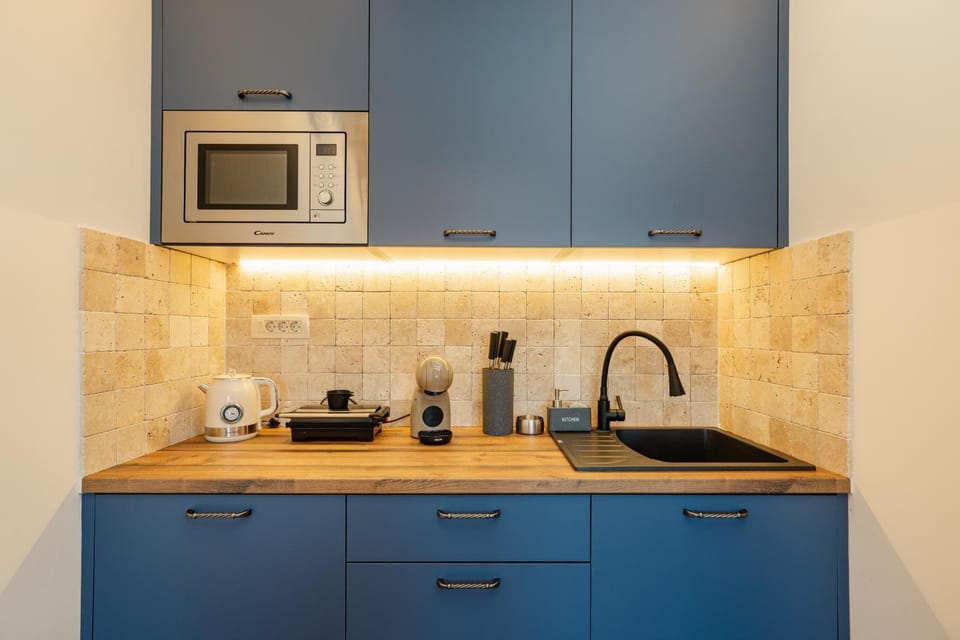 Coffee/tea facilities, Kitchen or kitchenette, toaster