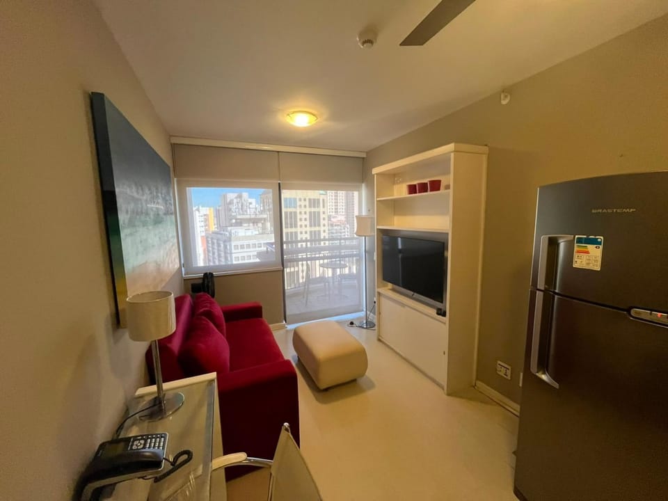 Flat em hotel 4 estrelas - itaim Apartment hotel in Sao Paulo City