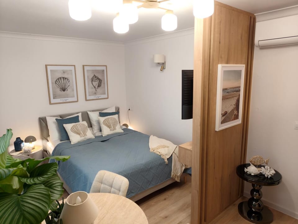 Bed, TV and multimedia, Living room, Photo of the whole room, Seating area, Bedroom, air conditioner