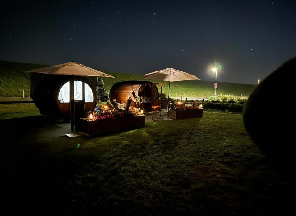 Claashoff Übernachtungsfass Luxury tent in Lower Saxony, Germany