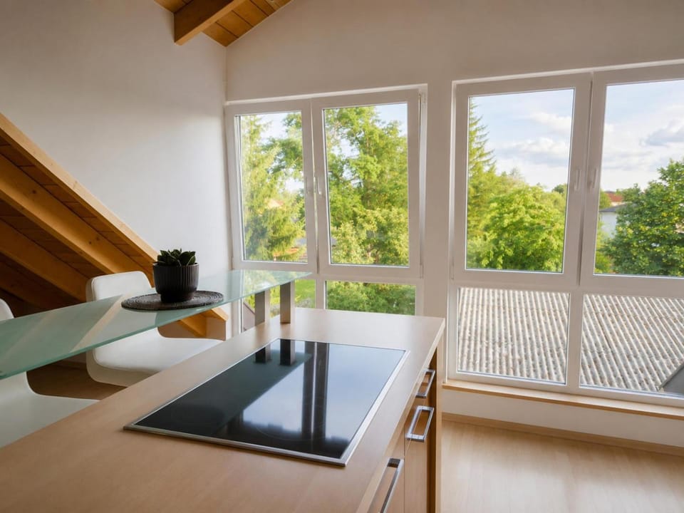 über den Dächern von Forstlahm - Kulmbach, Wohnung im Chalet-Stil Apartment in Bavaria