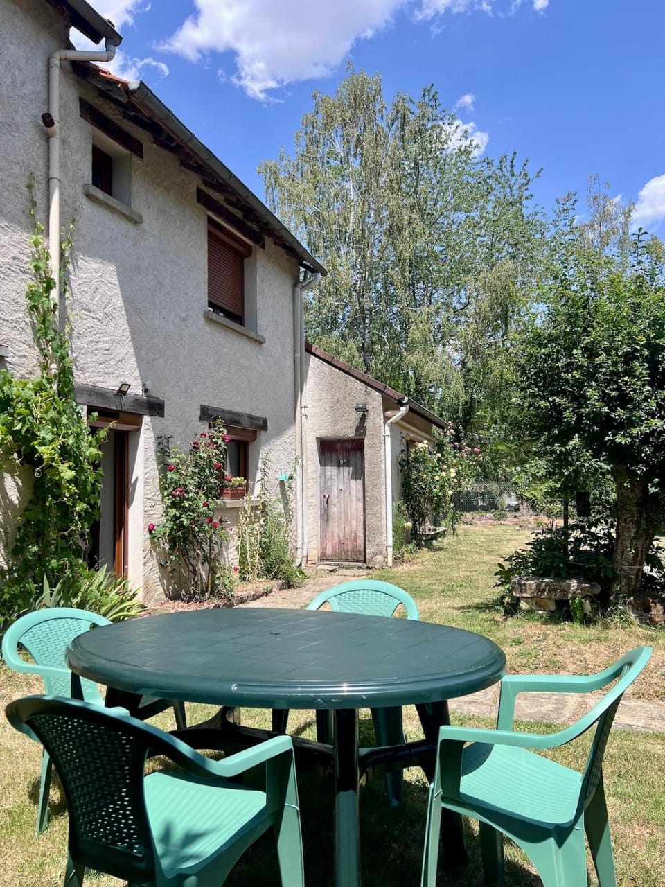 Day, Garden, Dining area, Garden view