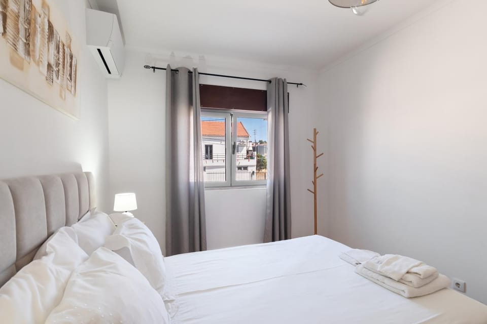 Property building, Living room, Bedroom