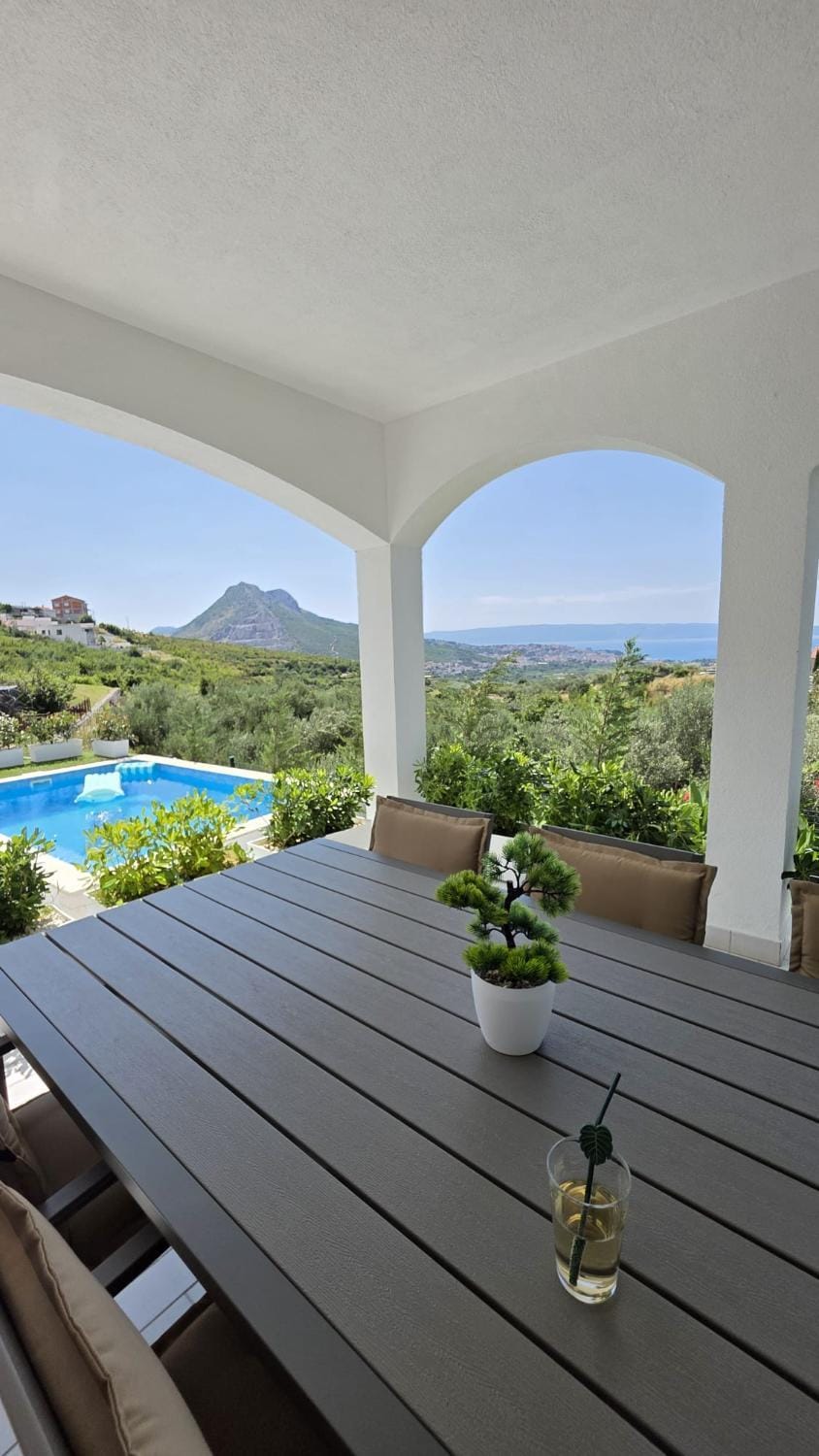 Holiday home MareVista near Split heated pool Villa in Split-Dalmatia County