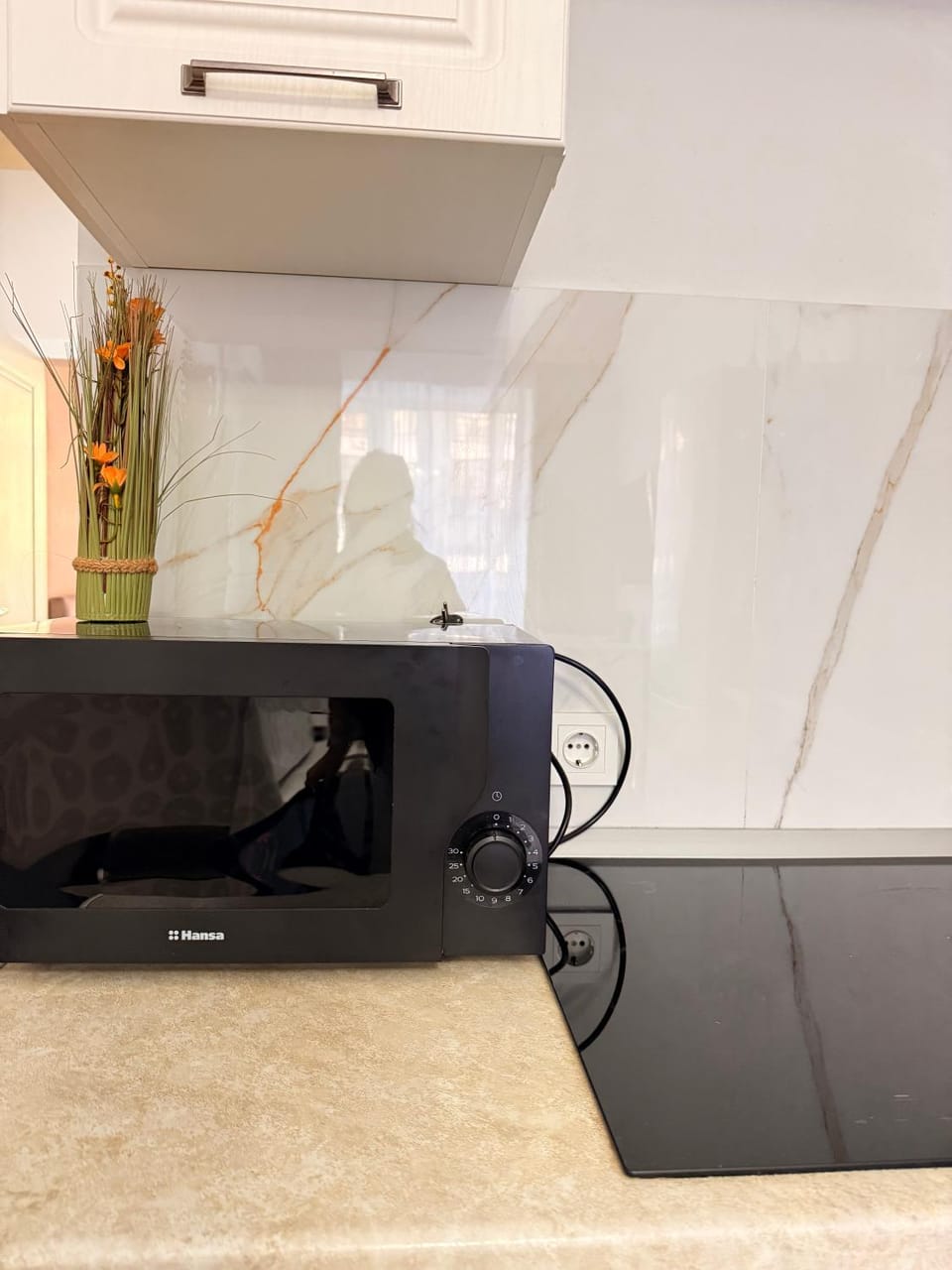microwave, minibar