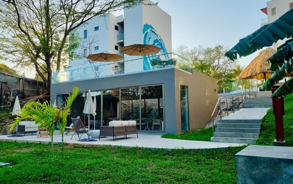Property building, Garden