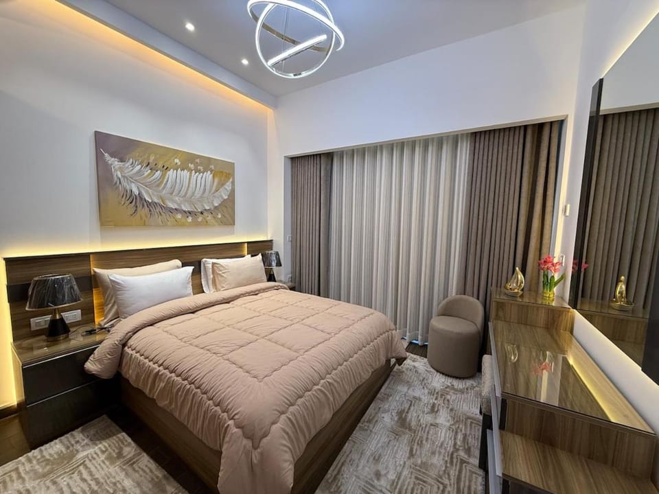 ابراج العالمين الشاطئيه شقه فندقيه فاخره 2 غرفه نوم Apartment in Egypt
