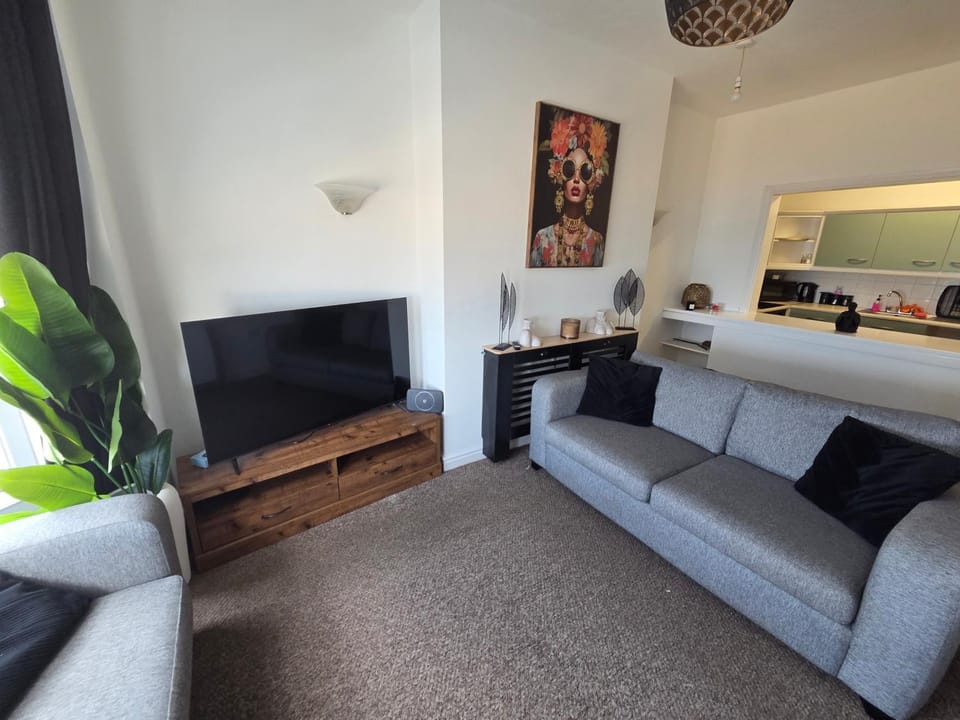 Communal lounge/ TV room, TV and multimedia, Kitchen or kitchenette, Living room, Seating area, Evening entertainment