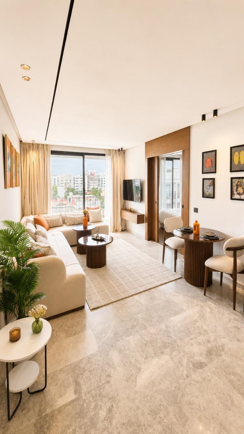 Luxury Residence Bright Balcony Apartment Apartment in Casablanca