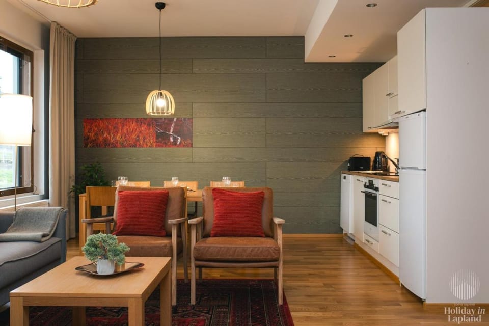 Kitchen or kitchenette, Living room