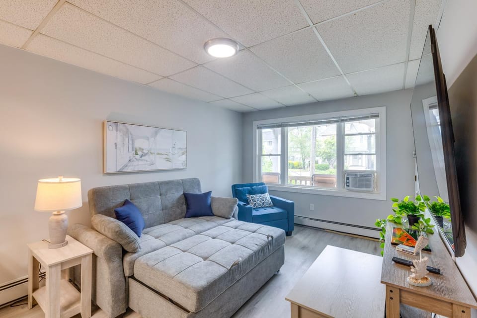 Walk to Beach & Dining: Asbury-Ocean Grove Apt Apartment in Ocean Grove