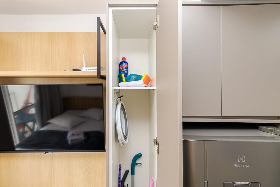 Photo of the whole room, wardrobe