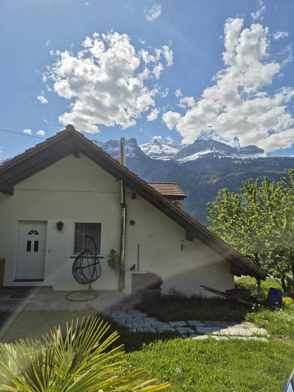 Property building, Natural landscape, Mountain view