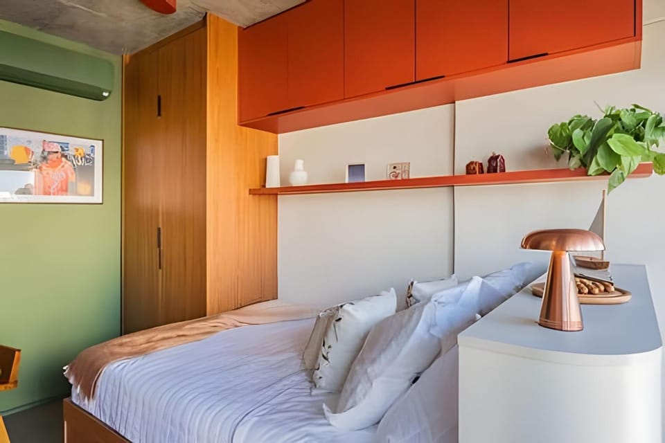ON Brooklin Metro Berrini Academia AC WIFI Apartment in Sao Paulo City