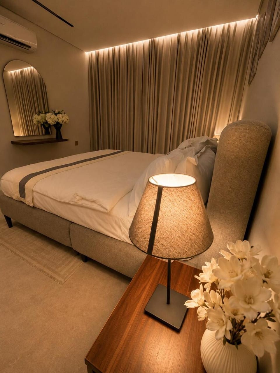 Apartment with a bedroom and an elegant living room Apartment in Al Khobar